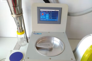 空氣噴射篩氣流篩分儀可以合配合使用用多大的實驗室標準篩？